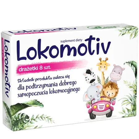 LOKOMOTIV, drażetki, 8 szt.