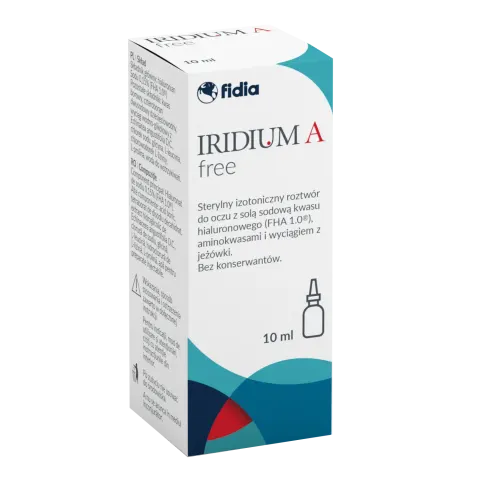 IRIDIUM A FREE, krople do oczu, 10 ml