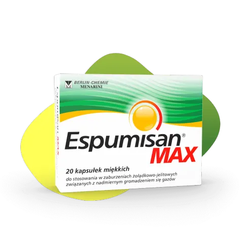 ESPUMISAN MAX, kapsułki miękkie, 20 szt.