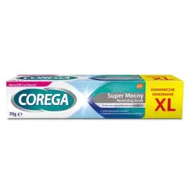 COREGA, super mocny neutralny smak, krem mocujący, 70 g