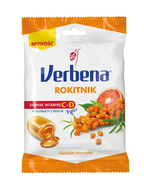 VERBENA ROKITNIK, landrynki do ssania, 60 g