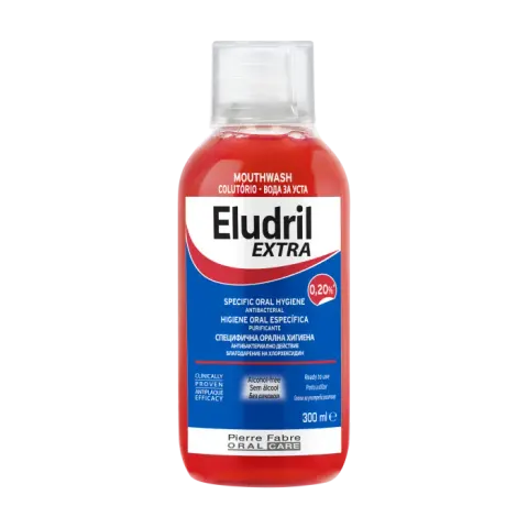 Eludril EXTRA, płyn do płukania jamy ustnej, 300 ml