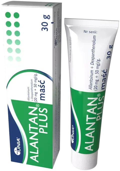 ALANTAN PLUS Z WITAMINĄ A, maść, 35 g