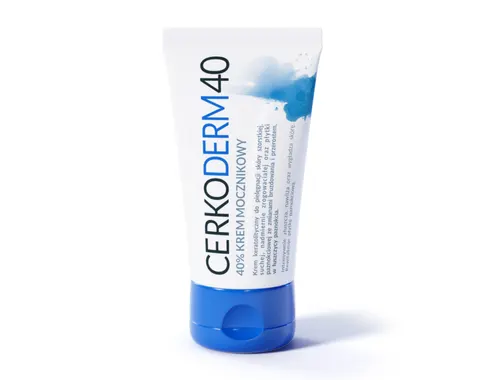 CERKODERM 40, krem mocznikowy 40%, 50 ml
