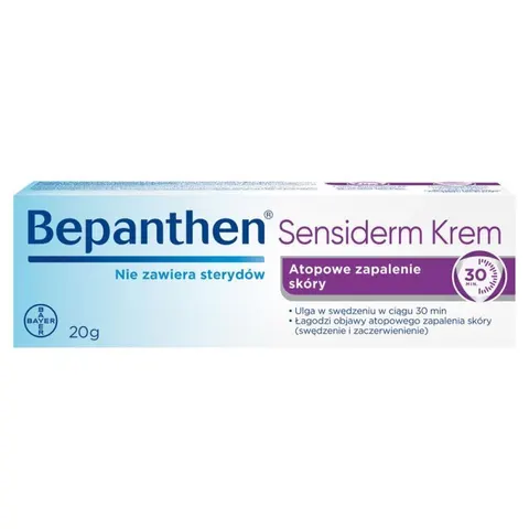 BEPANTHEN SENSIDERM, krem, 20 g