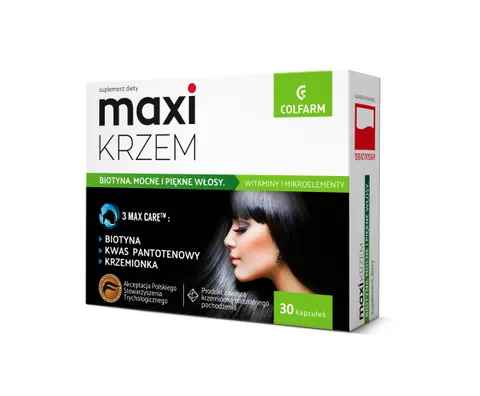 MAXI KRZEM, kapsułki, 30 szt.