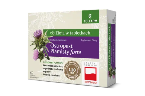 OSTROPEST PLAMISTY FORTE, tabletki, 60 szt.
