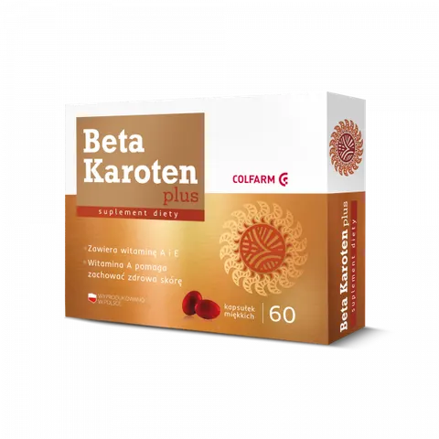 BETA KAROTEN PLUS, kapsułki, 60 szt.