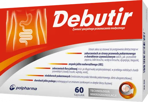 DEBUTIR, kapsułki, 60 szt