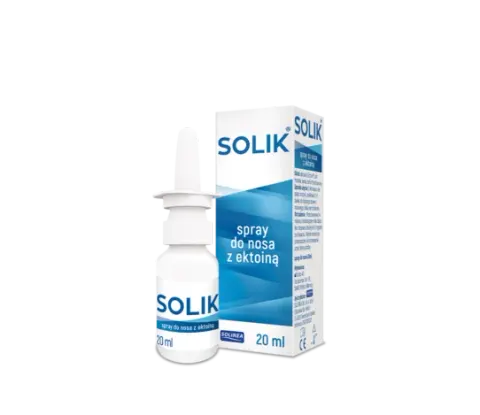 SOLIK SPRAY DO NOSA Z EKTOINĄ, mikrospray do nosa, 20 ml