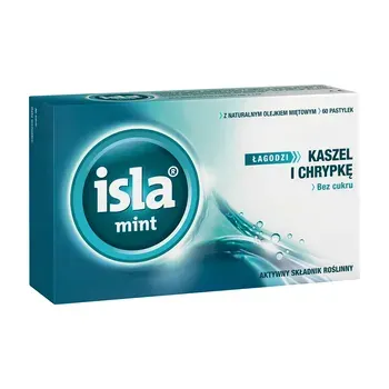 ISLA MINT, pastylki do ssania, 60 szt.