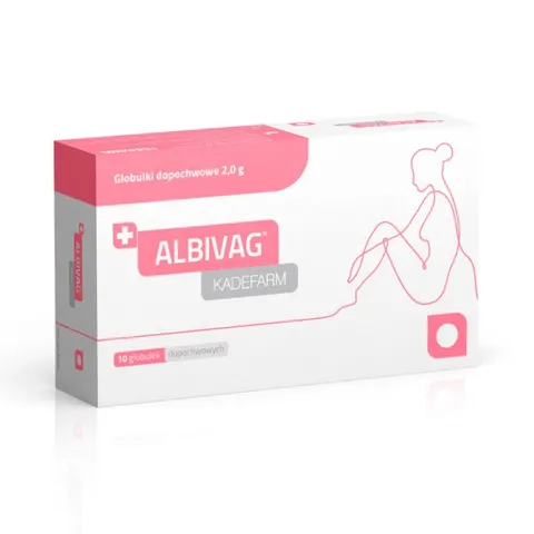 ALBIVAG, globulki dopochwowe 2 g, 10 szt.