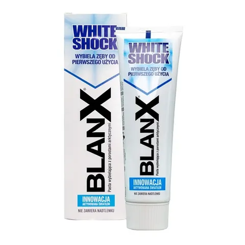 BLANX WHITE SCHOCK, pasta do zębów, 75 ml