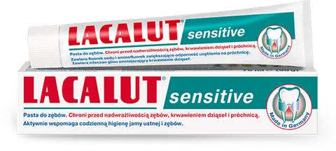 LACALUT SENSITIVE, pasta do zębów, 75 ml