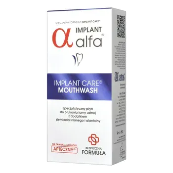 ALFA IMPLANT, płyn do płukania jamy ustnej, 200 ml