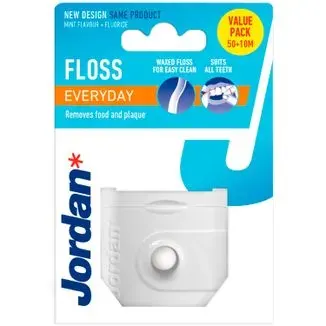 JORDAN EVERYDAY FLOSS, nić dentystyczna, 50 m