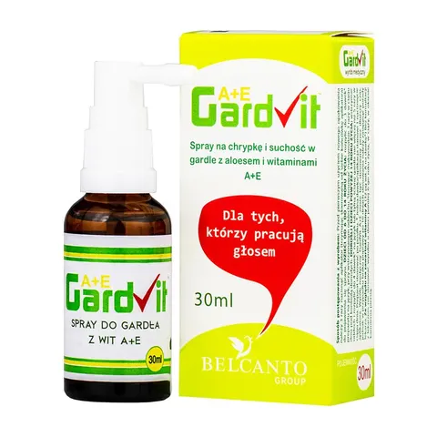 GARDVIT A+E, spray do gardła, dla dzieci, dorosłych 30 ML