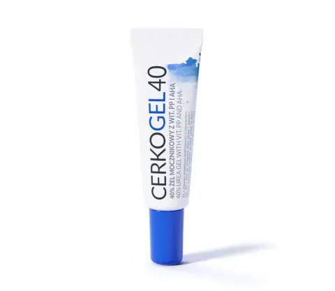 CERKOGEL 40, peeling mocznikowy 40% z AHA i PP, 30 g