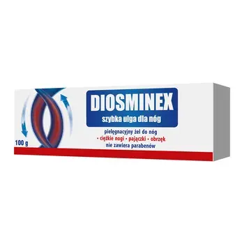 DIOSMINEX SZYBKA ULGA DLA NÓG, żel, 100 g