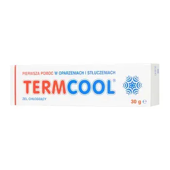 TERMCOOL, żel chłodzący, pierwsza pomoc w oparzeniach, 30 g
