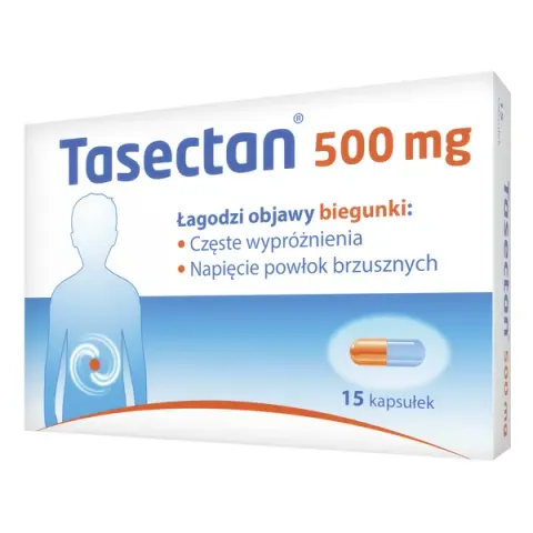TASECTAN, kapsułki 0,5 g, 15 szt.