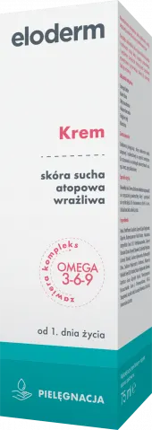 ELODERM, krem od 1. dnia życia, 75 ml