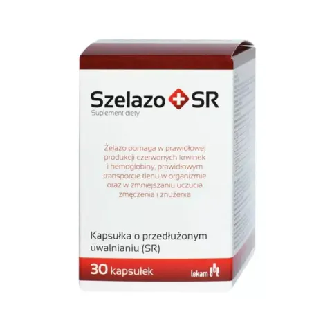 SZELAZO+SR, kapsułki o przedłużonym uwalnianiu, 30 szt.