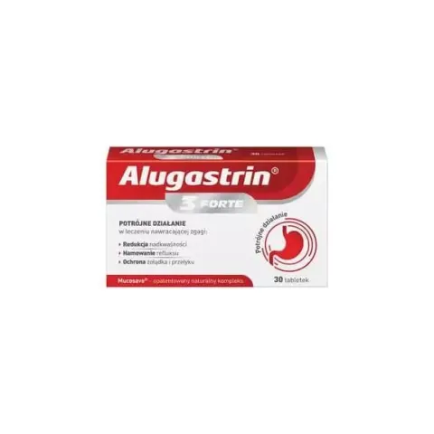 ALUGASTRIN 3 FORTE, tabletki, 30 szt.