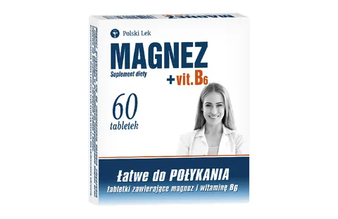 MAGNEZ + WITAMINA B6, tabletki, 60 szt.