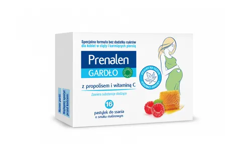 PRENALEN GARDŁO, pastylki do ssania, 16 szt.