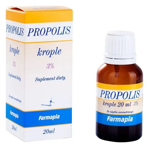PROPOLIS, krople, 3%, 20 ml