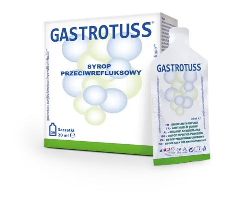GASTROTUSS, syrop, 20 sasz., 20 ml