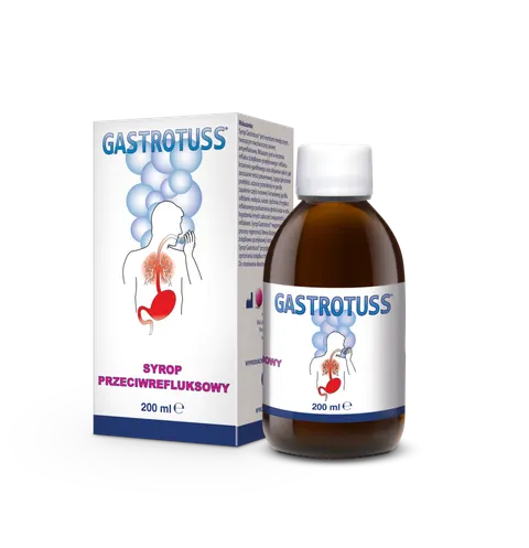GASTROTUSS, syrop przeciwrefluksowy, 200 ml