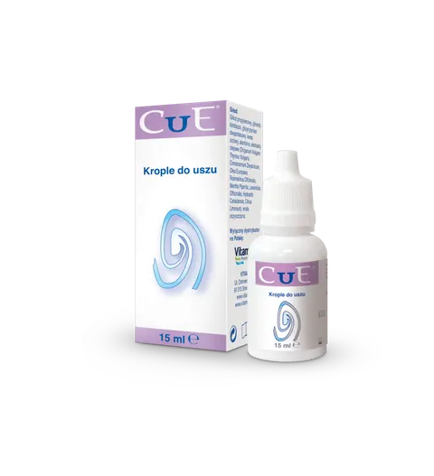 CUE, krople do uszu, 15 ml