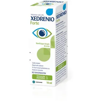XEDRENIO FORTE, krople do oczu, 10 ml.