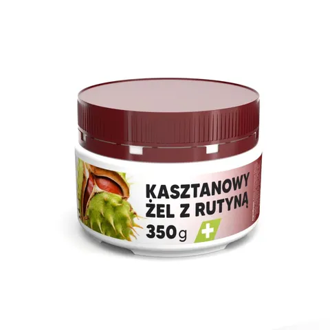 KASZTANOWY ŻEL Z RUTYNĄ, 350 g