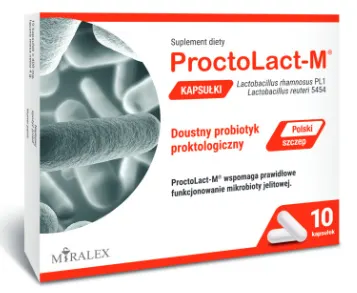 PROCTOLACT-M, saszetki z proszkiem, 10 szt.