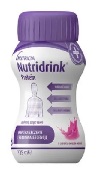 NUTRIDRINK, smaku owoce leśne, płyn, 4 szt. x 125 ml