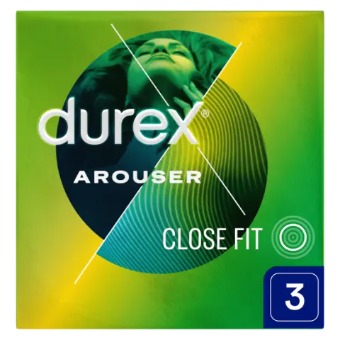 DUREX AROUSER, prezerwatywy, 3 szt.