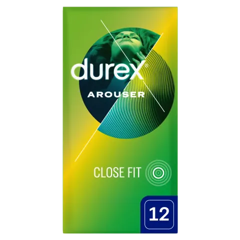 DUREX AROUSER, prezerwatywy, 12 szt.