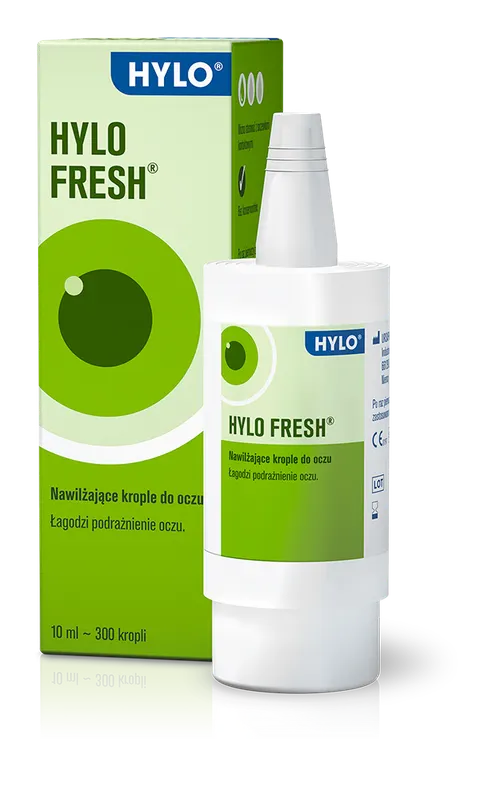 HYLO FRESH, krople do oczu, 10 ml