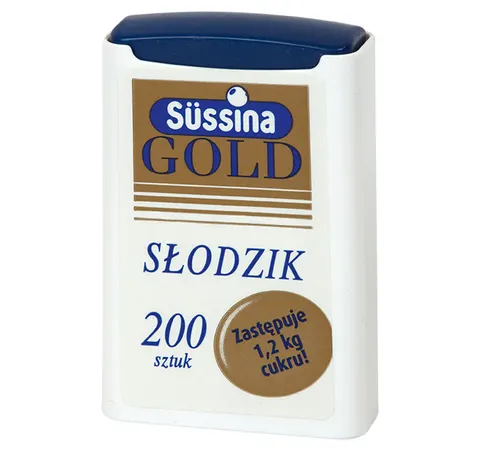 SUSSINA GOLD SŁODZIK Z DOZOWNIKIEM, tabletki, 200 szt.