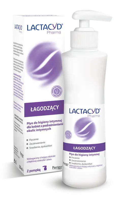 LACTACYD PHARMA ŁAGODZĄCY, płyn ginekologiczny, 250 ml
