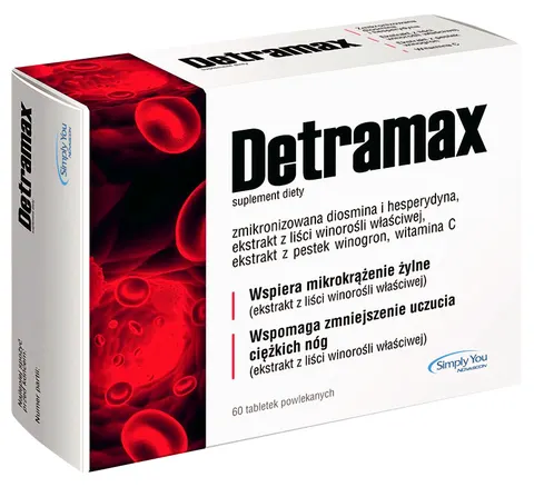 DETRAMAX, tabletki powlekane, 60 szt.
