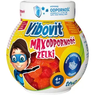 VIBOVIT MAX ODPORNOŚĆ, żelki, 50 szt.