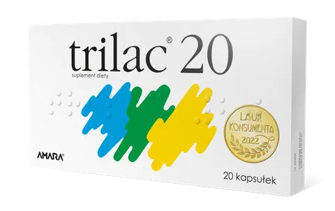TRILAC 20, kapsułki twarde, 20 szt.