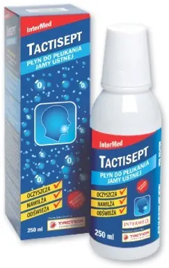 TACTISEPT, płyn do płukania jamy ustnej, 250 ml