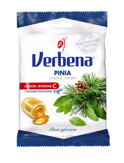 VERBENA PINIA, landrynki do ssania, 60 g