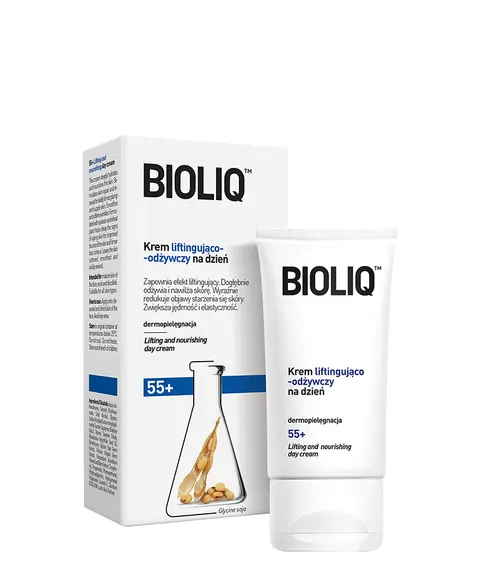 BIOLIQ 55+, krem liftingująco-odżywczy na dzień, 50 ml