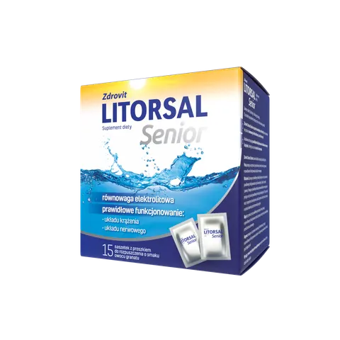 Zdrovit Litorsal Senior suplement diety 15 saszetek
